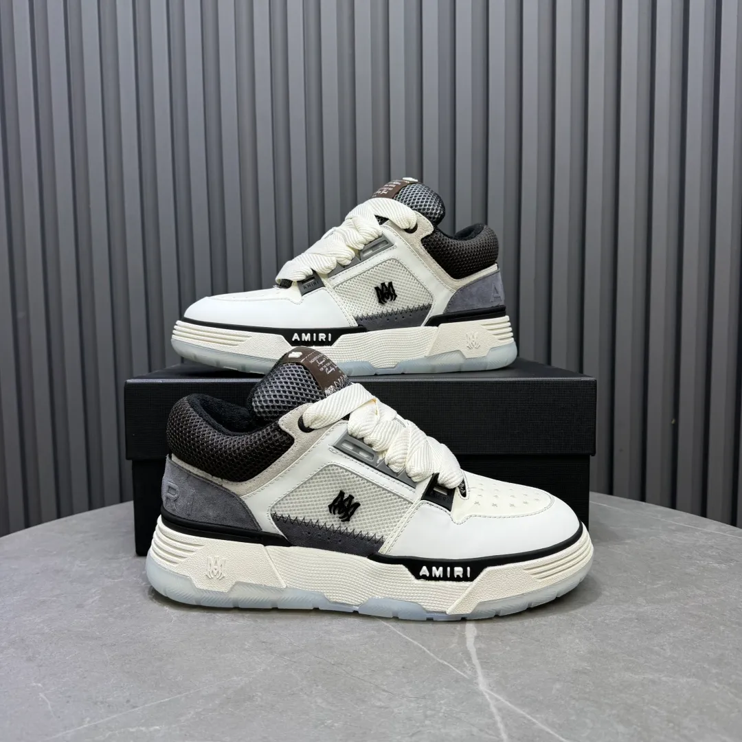 Men's shoes 💰660💰 AMIRI AMIRI trendy brand hot sale 🔥 Available all year round, couples 💑 Official website synchronization Imported fabrics 1⃣️ vs 1⃣️ replica, original factory special original sole, 35-45 (45. non-refundable)